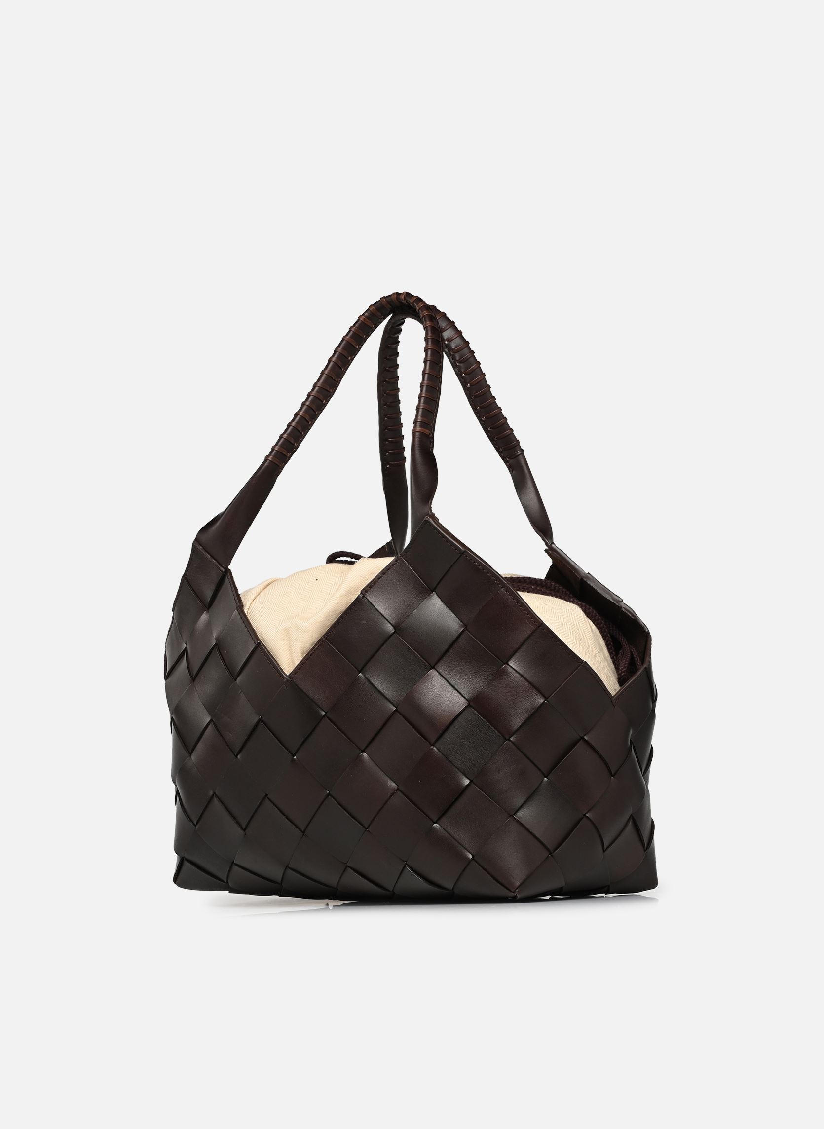 Cabas et tote bags Castello femme marron Dragon Diffusion Cabas et tote bags Castello femme marron DARK BROWN