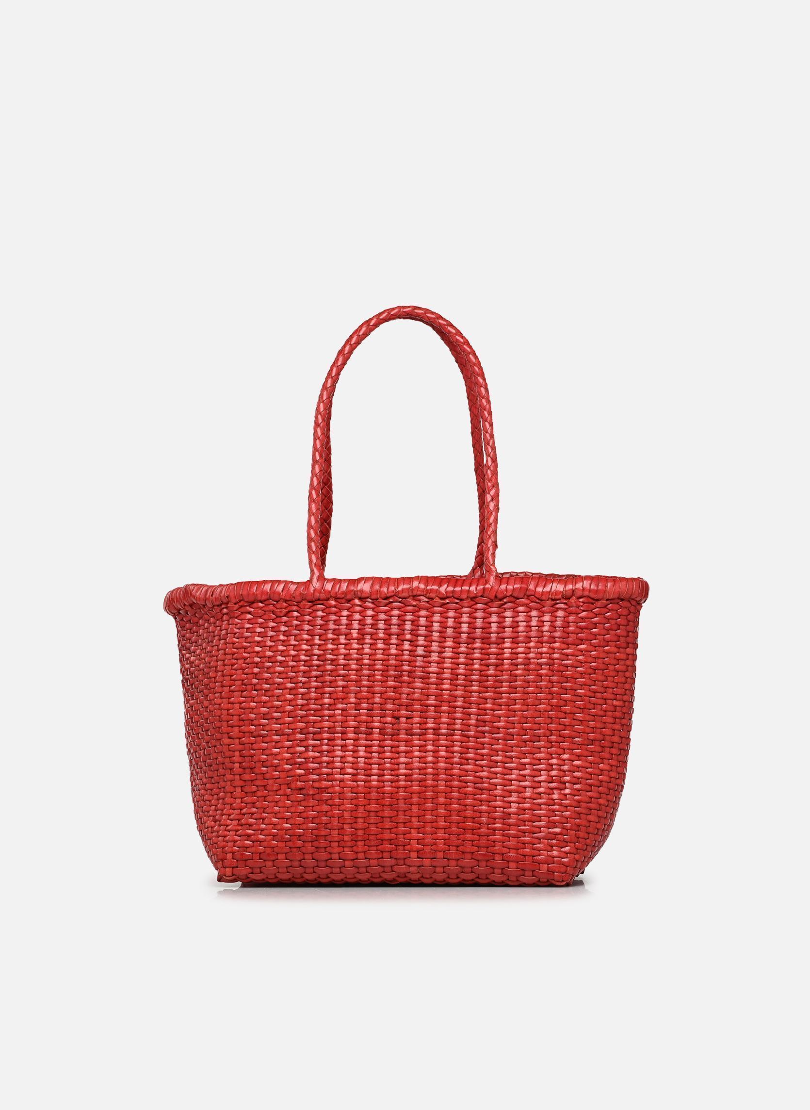 Paniers B.Weave Small femme bordeaux Dragon Diffusion Paniers B.Weave Small femme bordeaux POPPY RED
