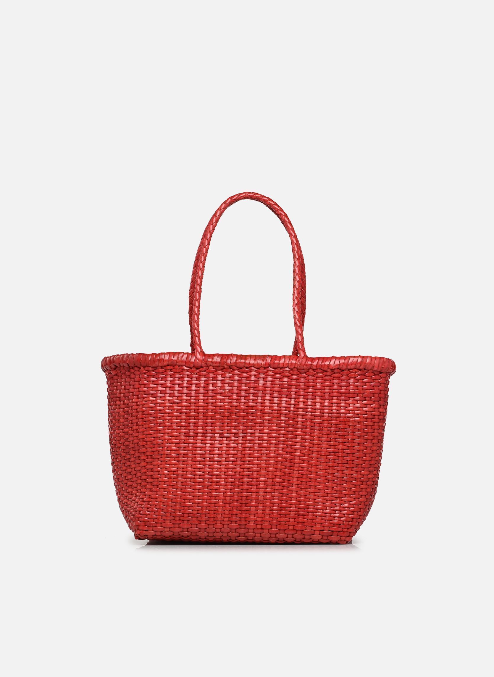 Paniers B.Weave Small femme bordeaux Dragon Diffusion Paniers B.Weave Small femme bordeaux POPPY RED
