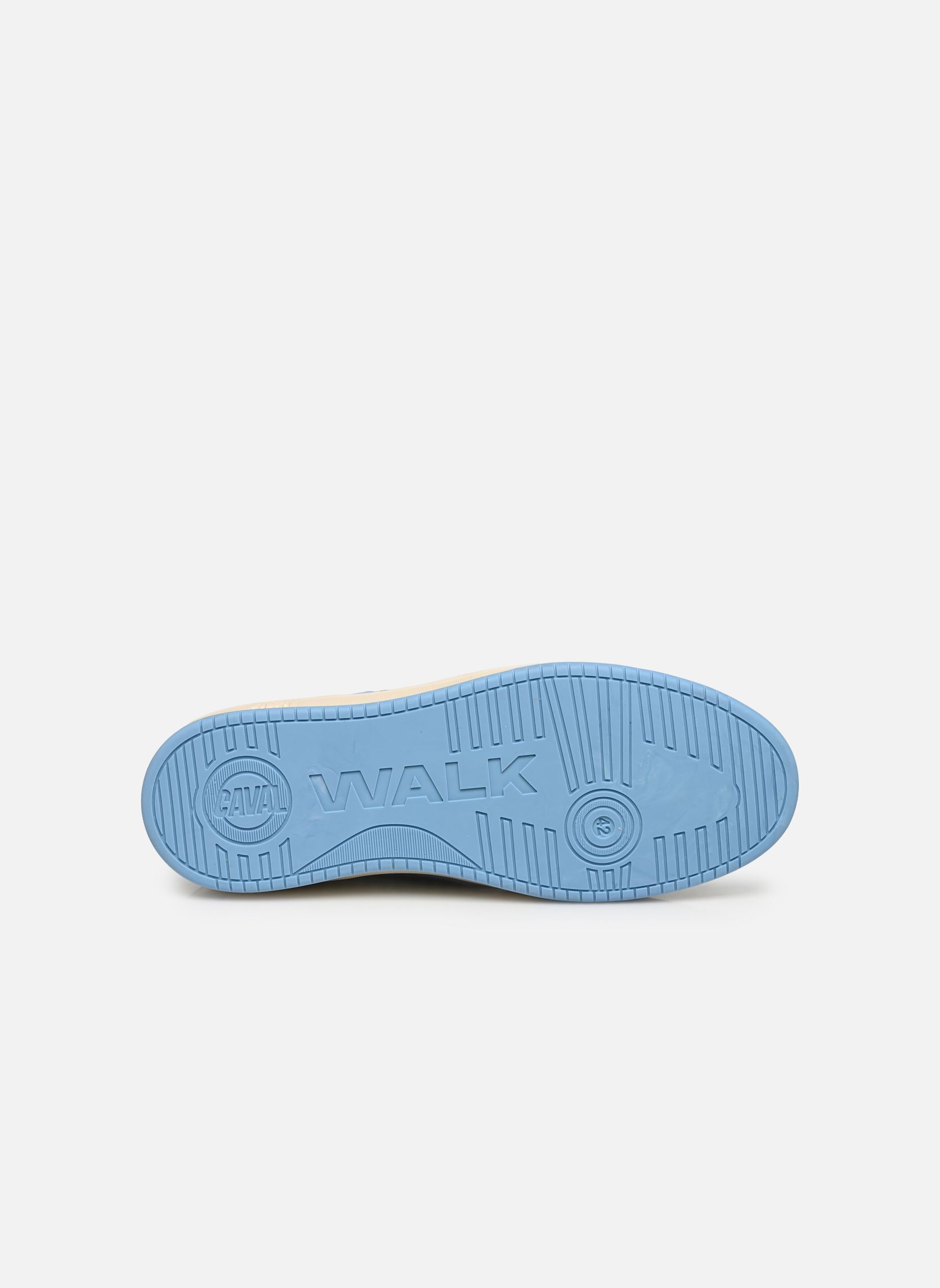 Baskets basses FLOW homme blanc Caval Baskets basses FLOW homme blanc COLD BLUE
