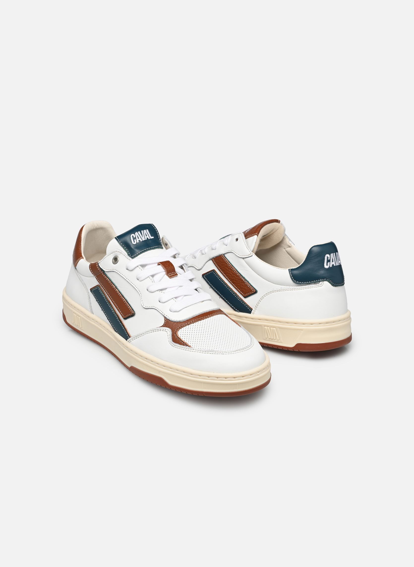 Baskets basses FLOW homme blanc Caval Baskets basses FLOW homme blanc FOREST CALL