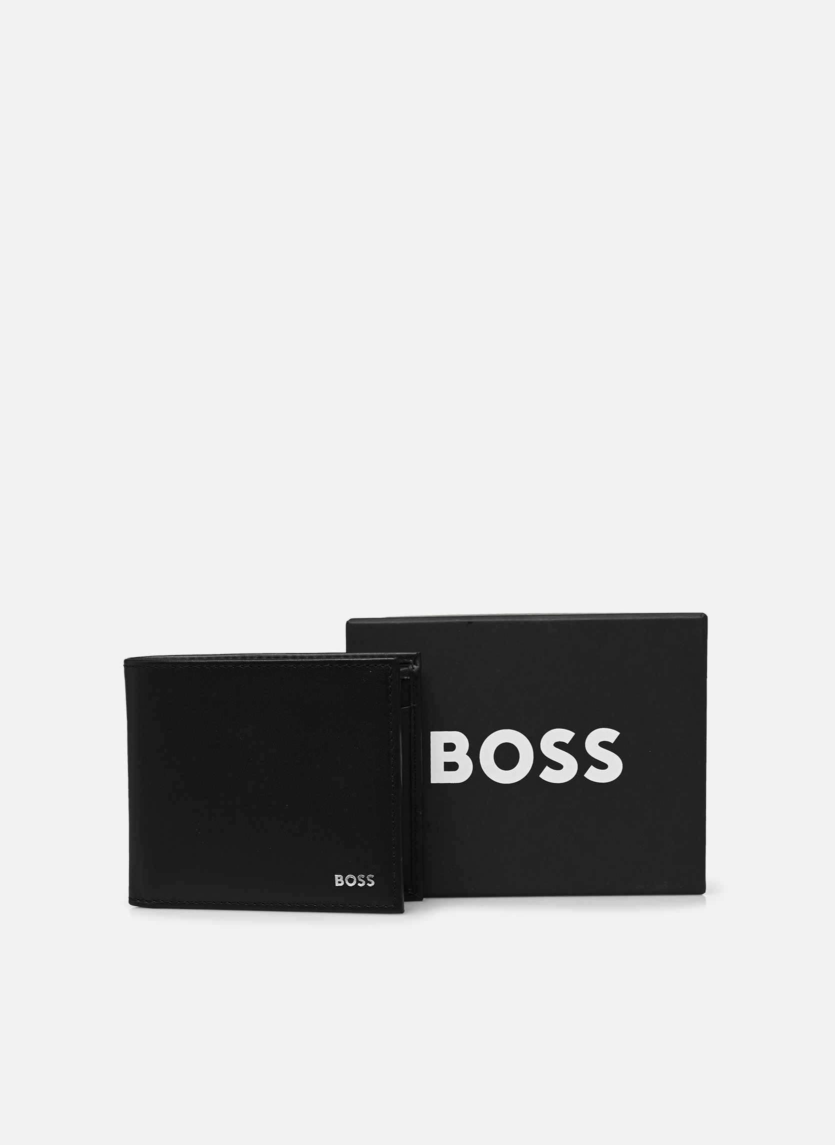 Portefeuilles Randy_4cc coin homme noir BOSS Portefeuilles Randy_4cc coin homme noir 001-BLACK