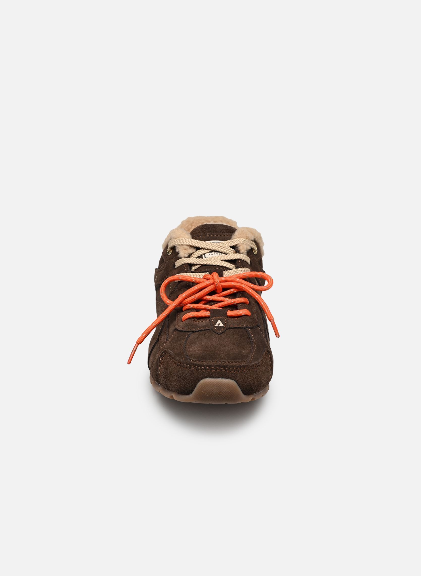 Baskets basses City Run Flat femme marron ASFVLT Baskets basses City Run Flat femme marron DARK BROWN/ SHERPA