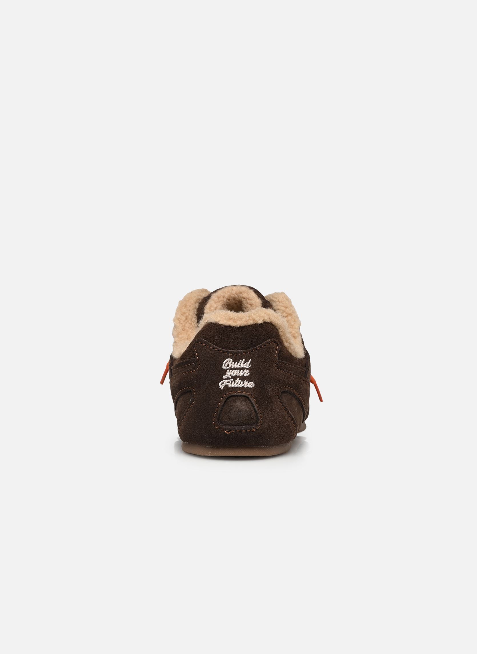 Baskets basses City Run Flat femme marron ASFVLT Baskets basses City Run Flat femme marron DARK BROWN/ SHERPA