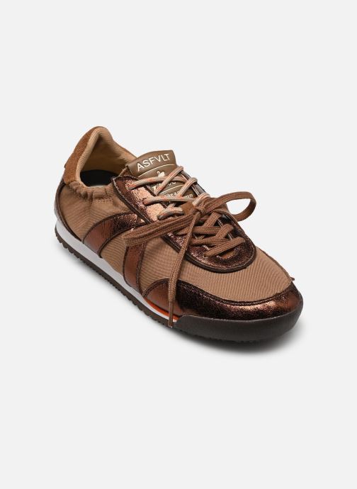 ASFVLT Baskets basses Grace femme marron