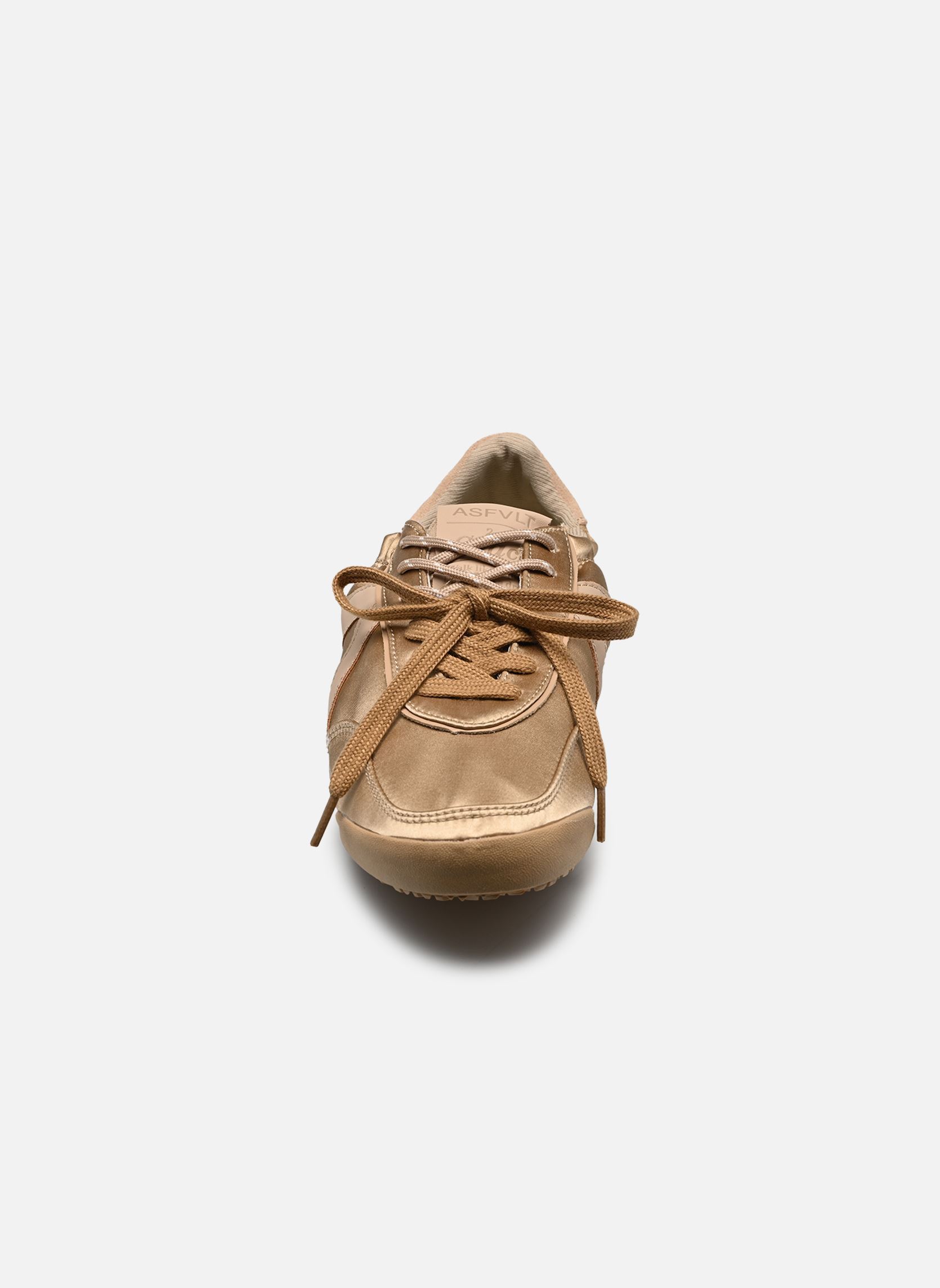 Baskets basses Grace femme beige ASFVLT Baskets basses Grace femme beige SAND SATIN