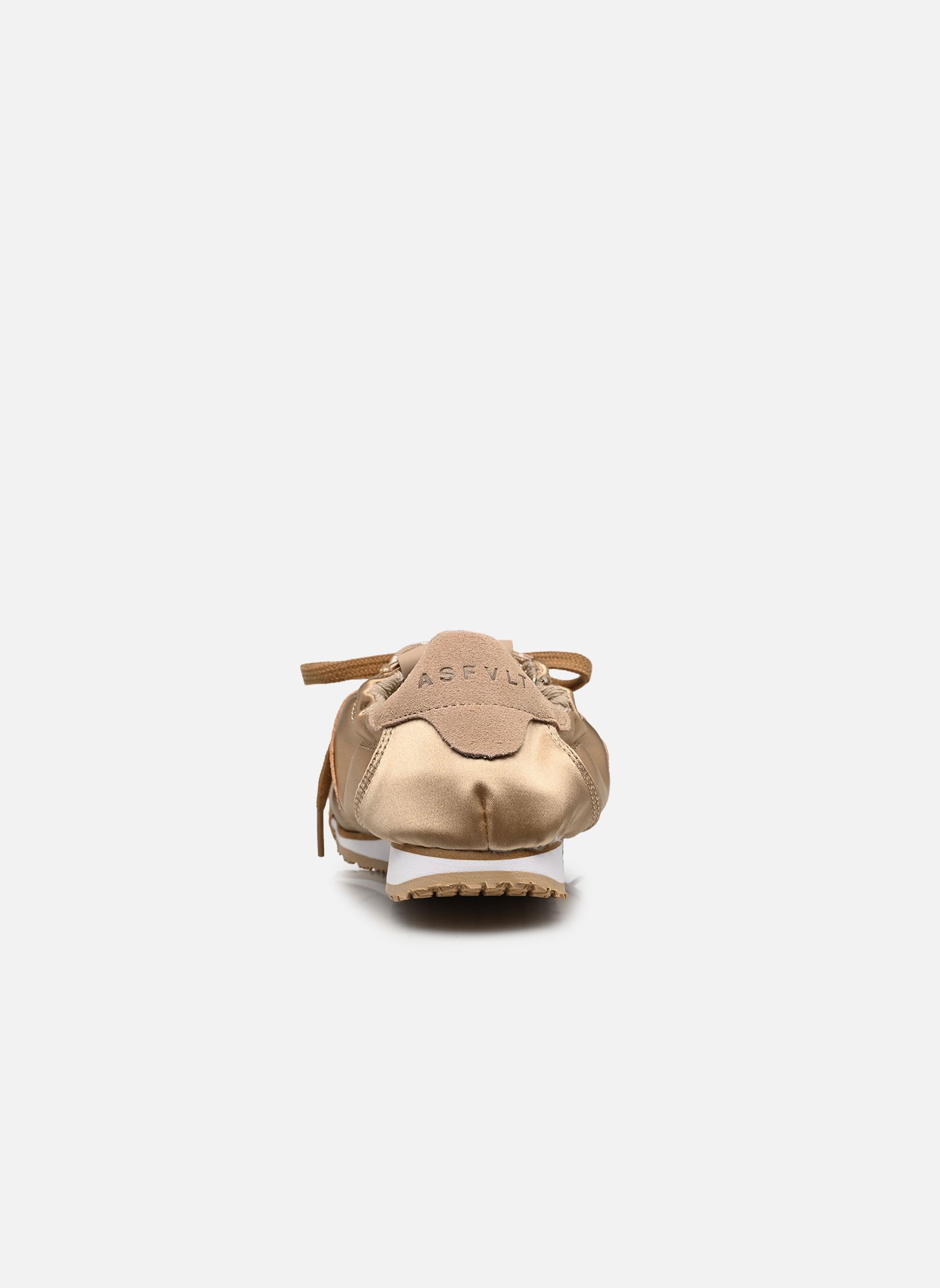 Baskets basses Grace femme beige ASFVLT Baskets basses Grace femme beige SAND SATIN