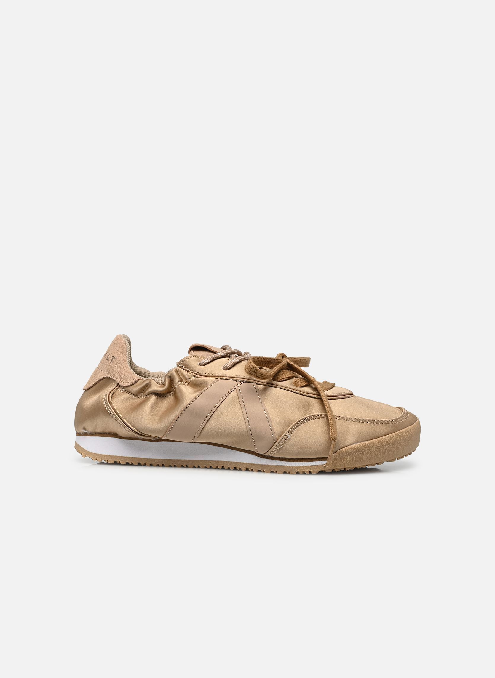 Baskets basses Grace femme beige ASFVLT Baskets basses Grace femme beige SAND SATIN