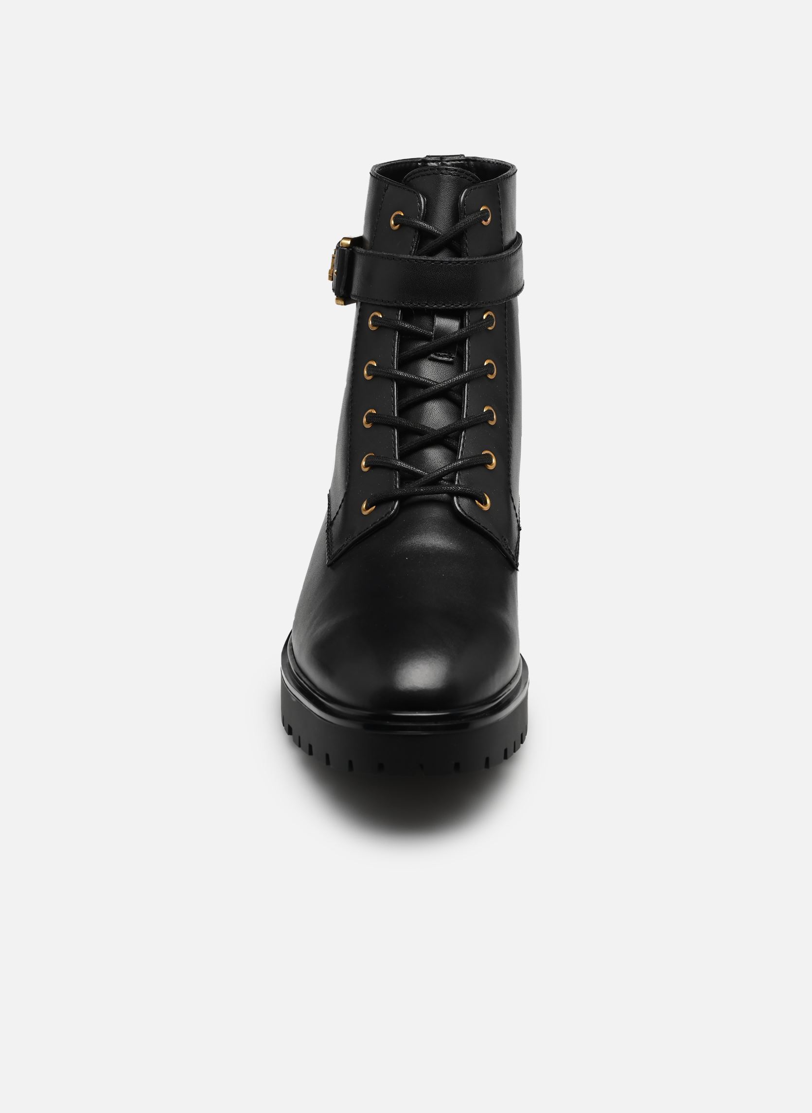 Geschnürte Stiefeletten Allyson Logo-Boots-Bootie damen schwarz Lauren Ralph Lauren Geschnürte Stiefeletten Allyson Logo-Boots-Bootie damen schwarz BLACK