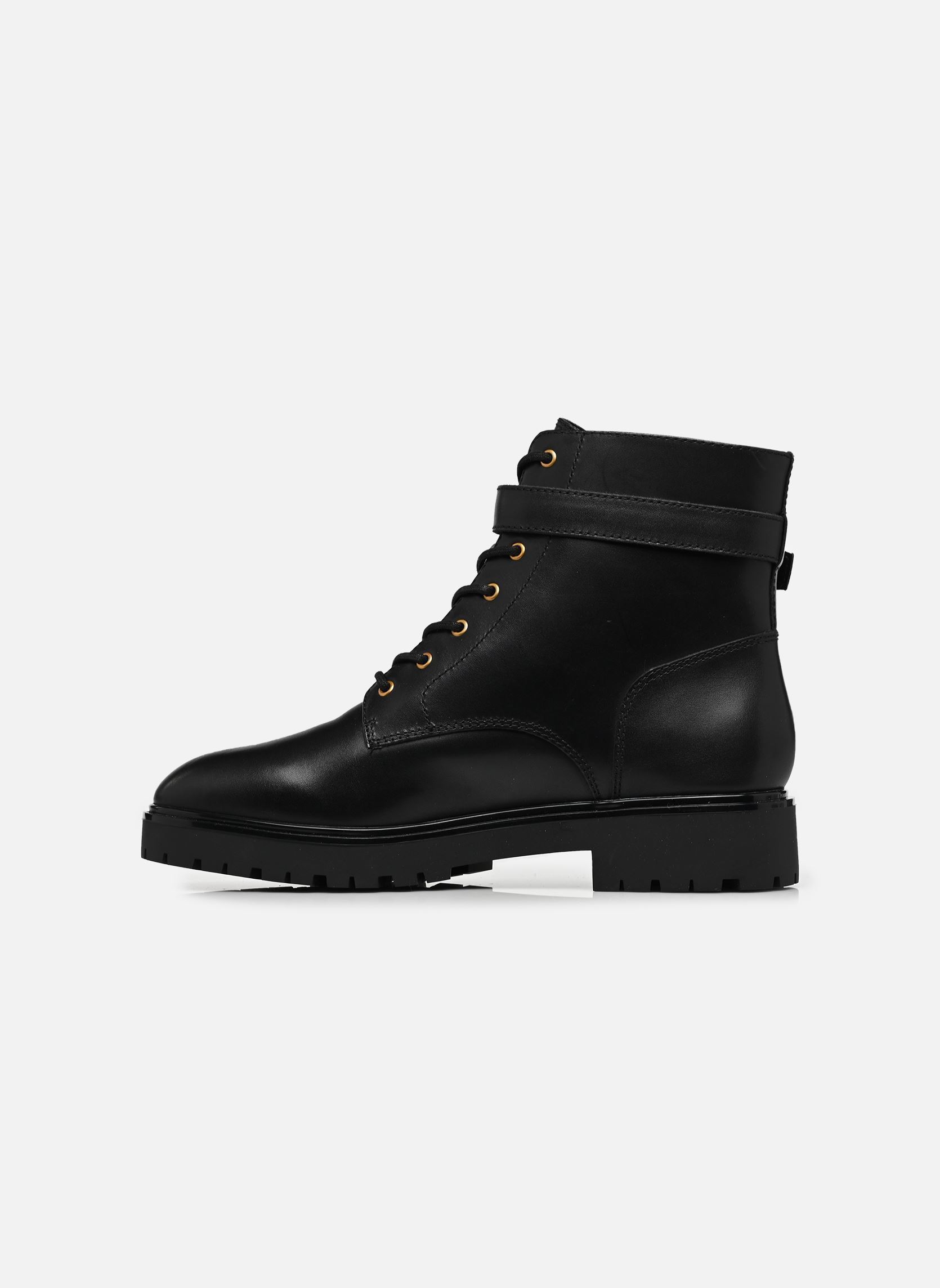 Geschnürte Stiefeletten Allyson Logo-Boots-Bootie damen schwarz Lauren Ralph Lauren Geschnürte Stiefeletten Allyson Logo-Boots-Bootie damen schwarz BLACK