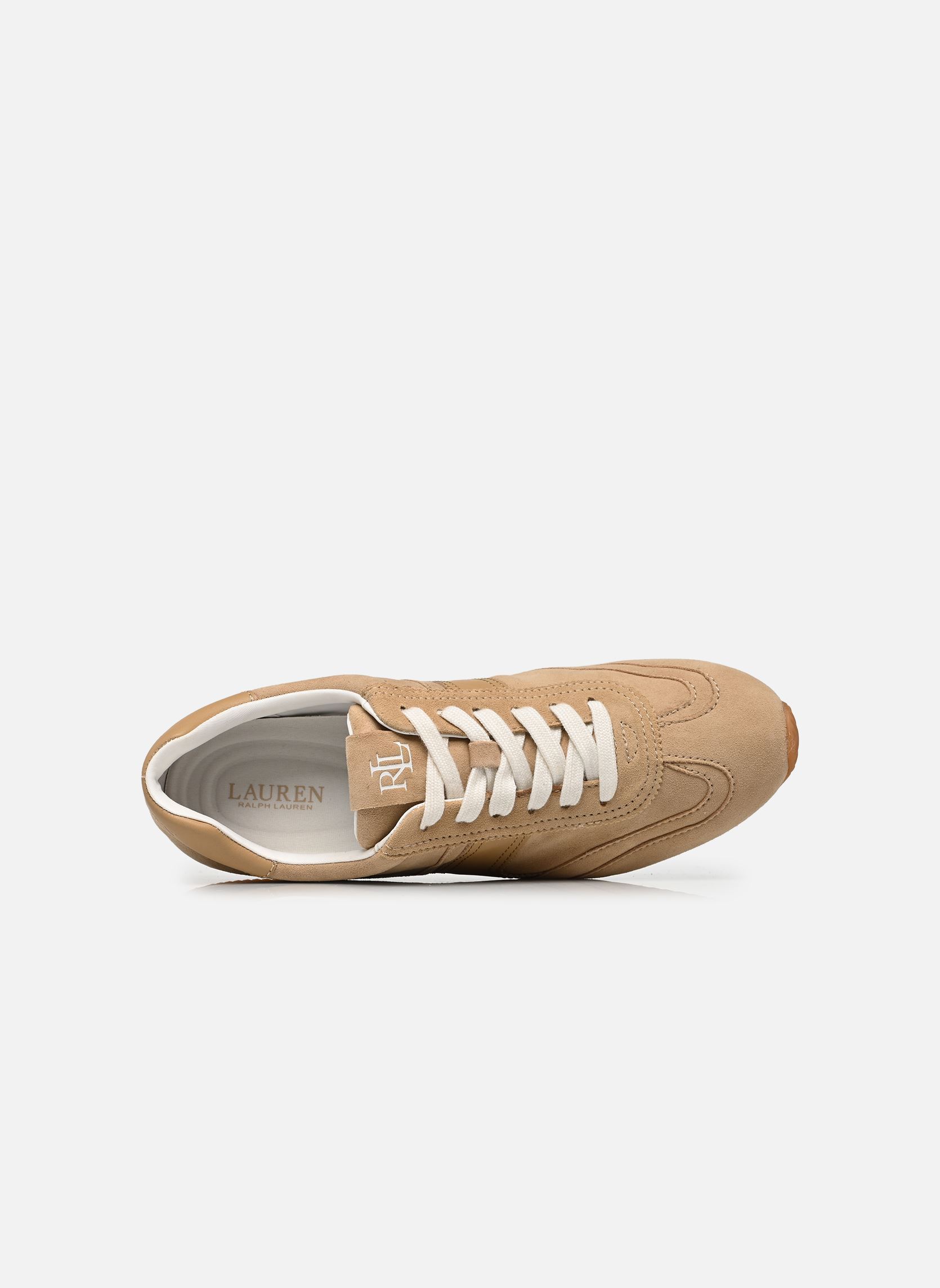 Baskets basses Dani Lw Prfl-Sneakers-Low Top Lace femme beige Lauren Ralph Lauren Baskets basses Dani Lw Prfl-Sneakers-Low Top Lace femme beige TAN/TAN