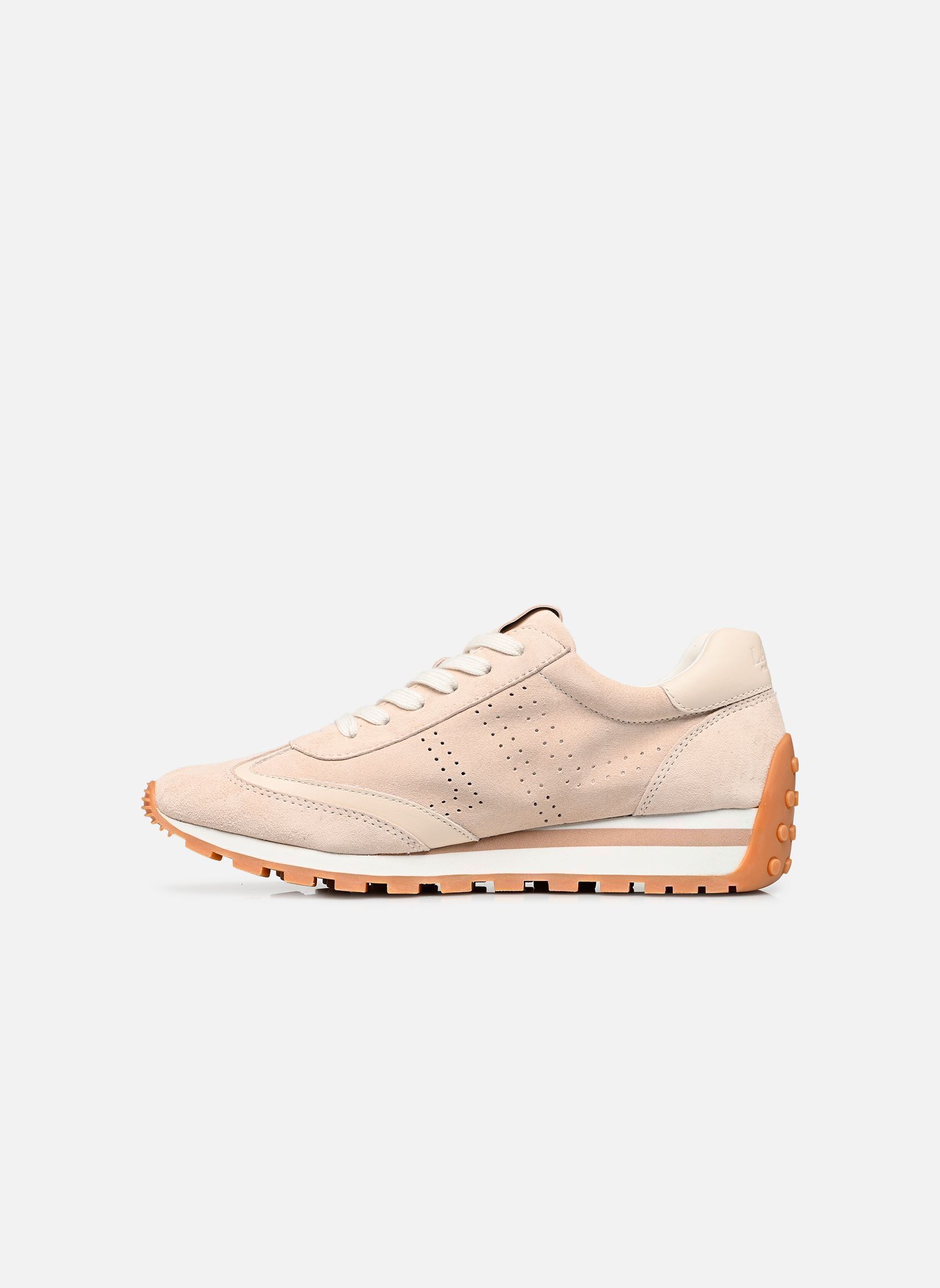 Niedrige Sneaker Dani Perf-Sneakers-Low Top Lace damen beige Lauren Ralph Lauren Niedrige Sneaker Dani Perf-Sneakers-Low Top Lace damen beige EXPLORER SAND/SOFT WHITE