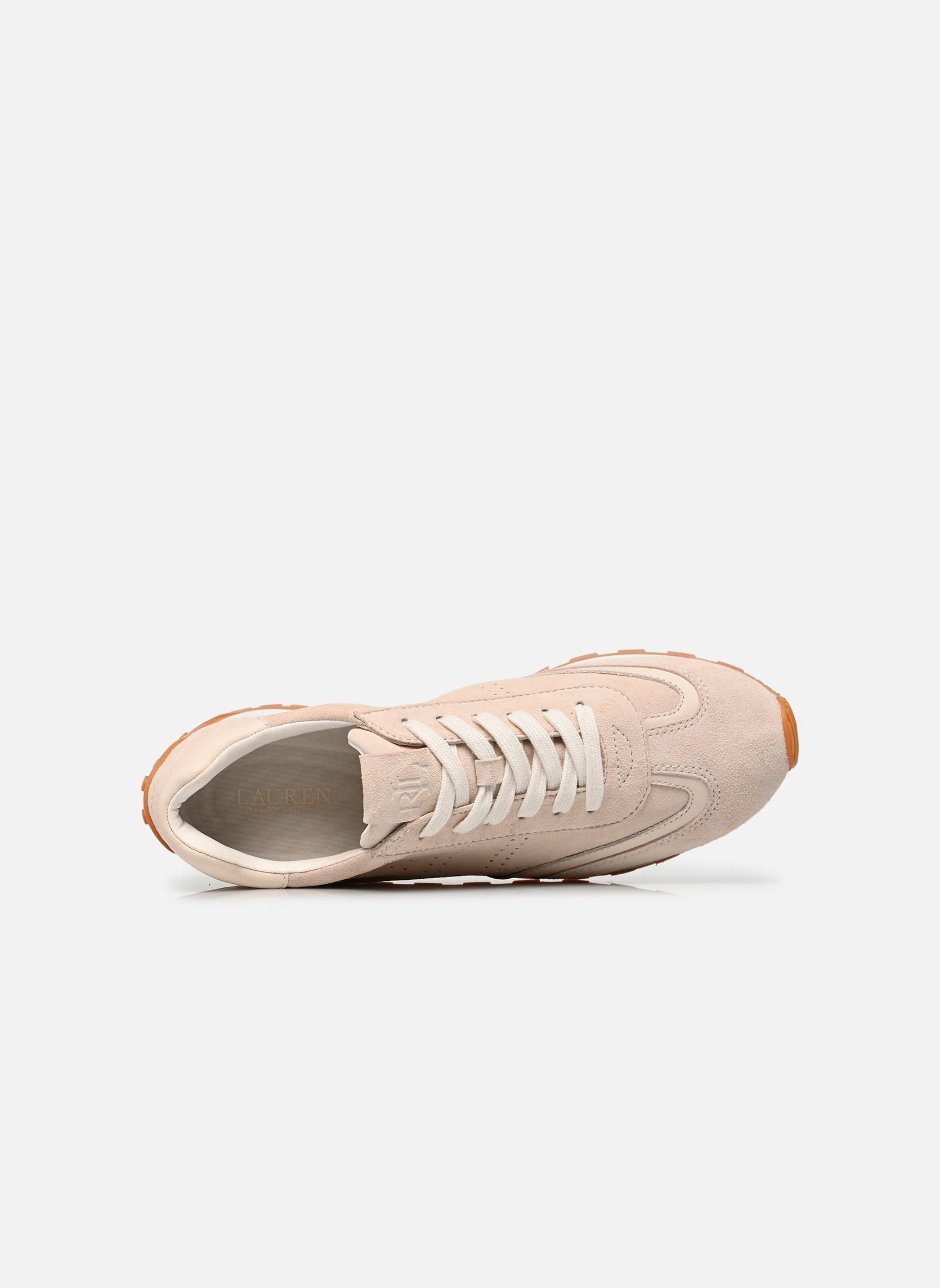 Niedrige Sneaker Dani Perf-Sneakers-Low Top Lace damen beige Lauren Ralph Lauren Niedrige Sneaker Dani Perf-Sneakers-Low Top Lace damen beige EXPLORER SAND/SOFT WHITE