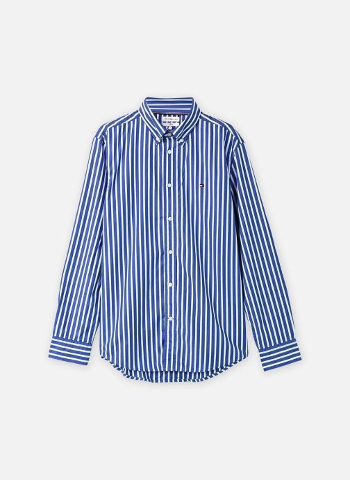 Tommy Hilfiger Chemises Flex Poplin Seasonal homme bleu