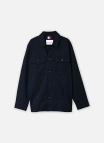 Vestes Cotton Blend Shirt J homme bleu Tommy Hilfiger Vestes Cotton Blend Shirt J homme bleu Desert Sky