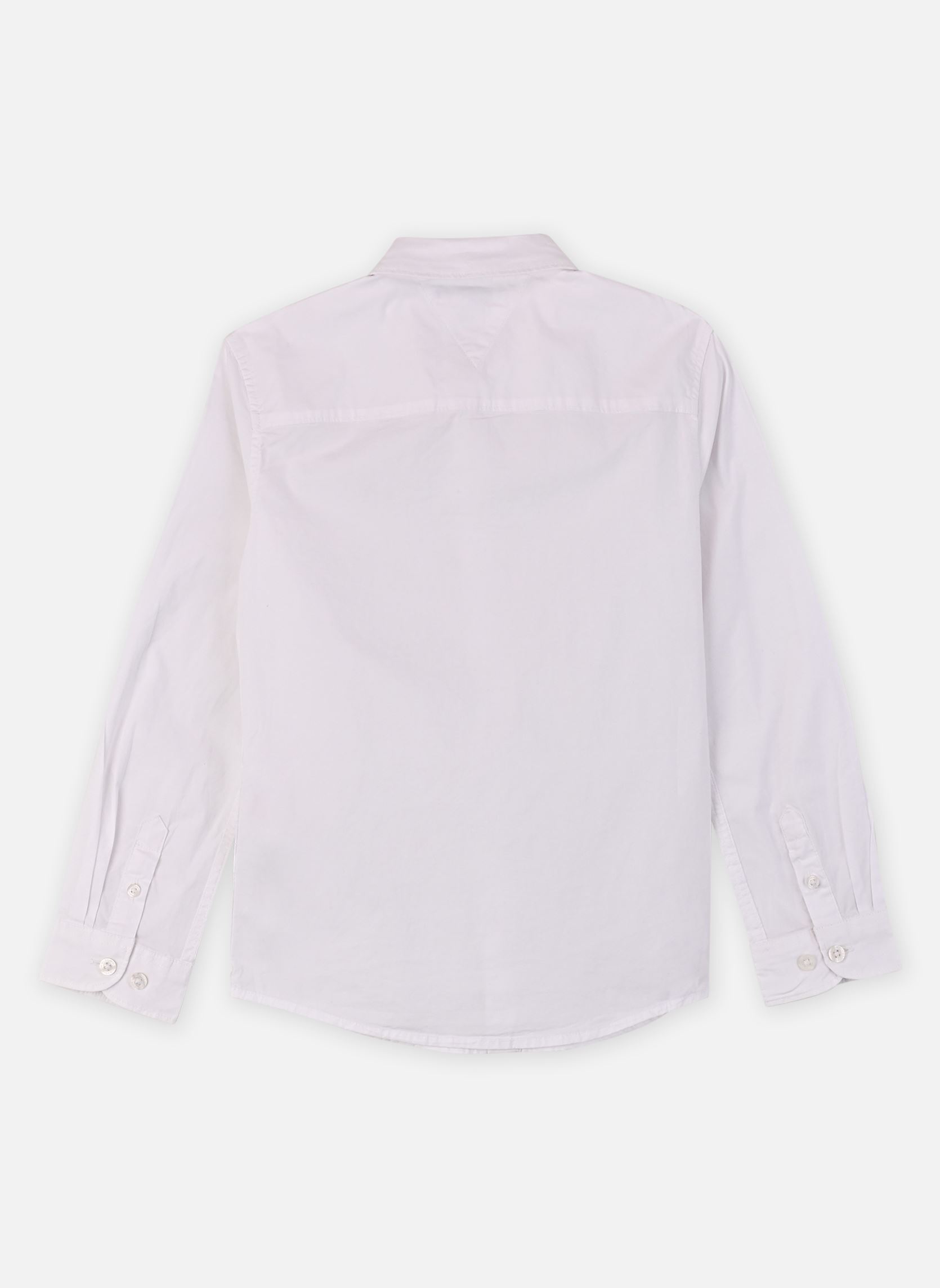 Chemises Solid Stretch Poplin garçon blanc Tommy Hilfiger Chemises Solid Stretch Poplin garçon blanc White
