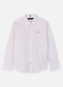 Chemises Solid Stretch Poplin garçon blanc Tommy Hilfiger Chemises Solid Stretch Poplin garçon blanc White