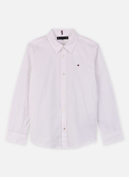 Tommy Hilfiger Chemises Solid Stretch Poplin garçon blanc