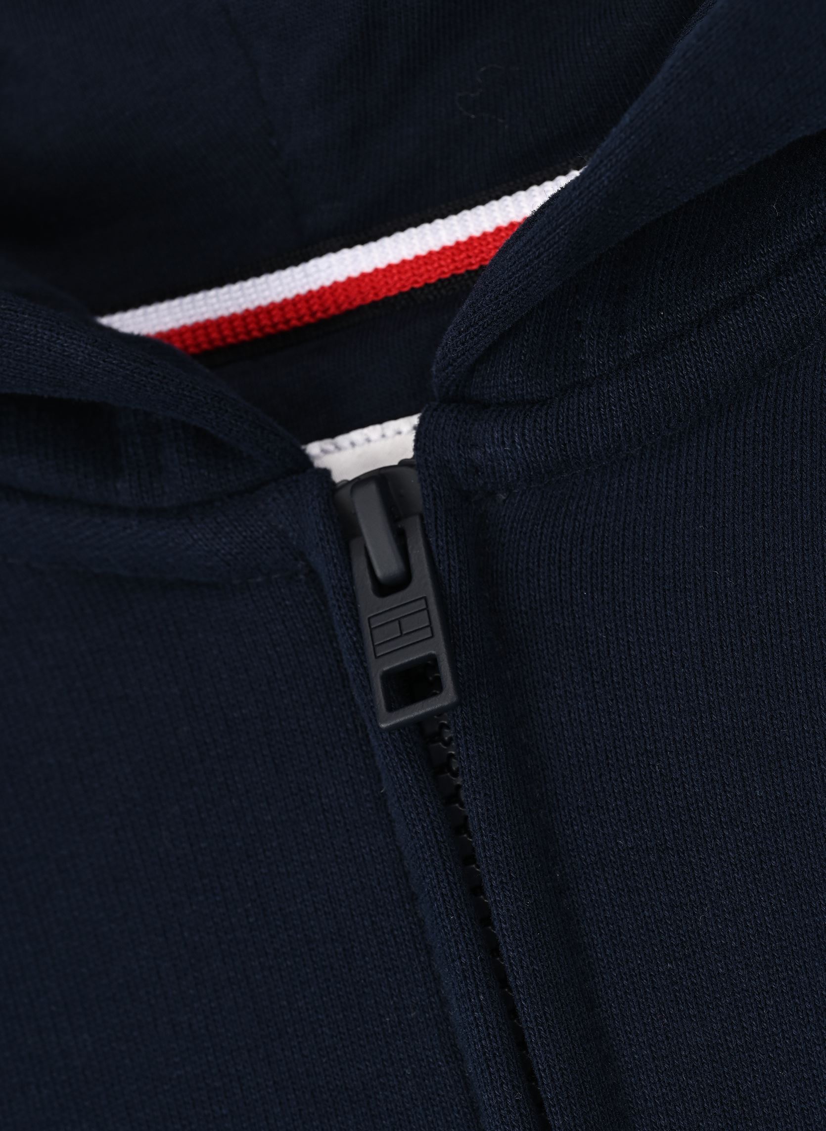 Sweats zippés Tonal Flag Zip Throu garçon bleu Tommy Hilfiger Sweats zippés Tonal Flag Zip Throu garçon bleu DARK NIGHT NAVY
