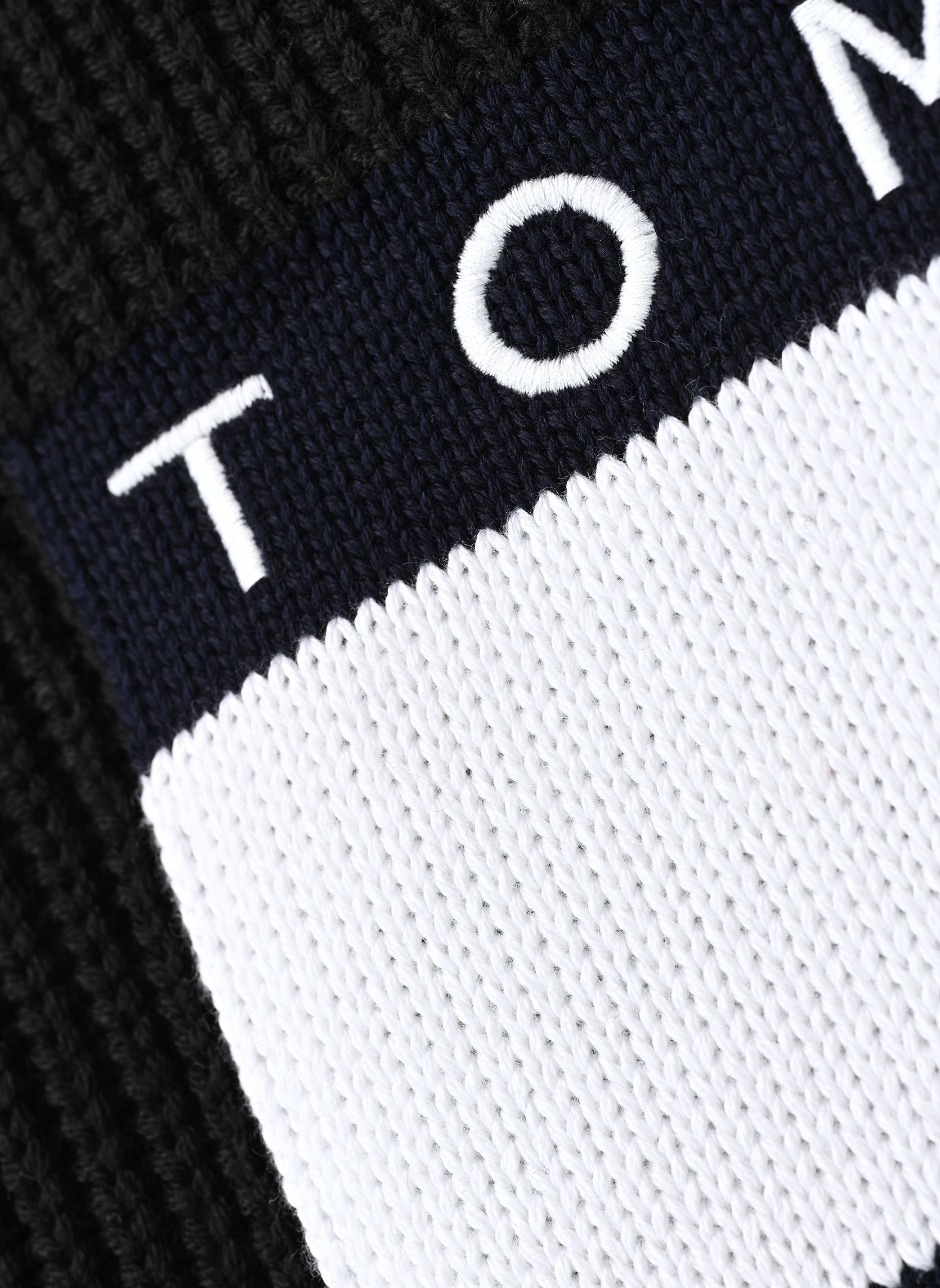 Pulls Heritage Flag Sweater garçon noir Tommy Hilfiger Pulls Heritage Flag Sweater garçon noir BLACK