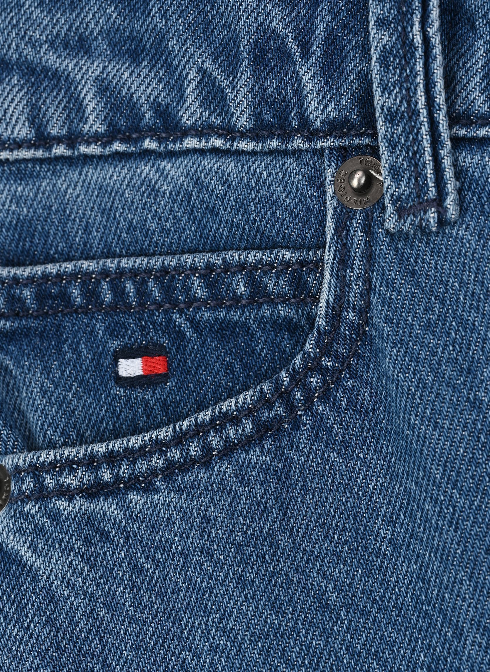Rechte jeans Straight Mid Wash Jeans jongens blauw Tommy Hilfiger Rechte jeans Straight Mid Wash Jeans jongens blauw DENIM MEDIUM 01