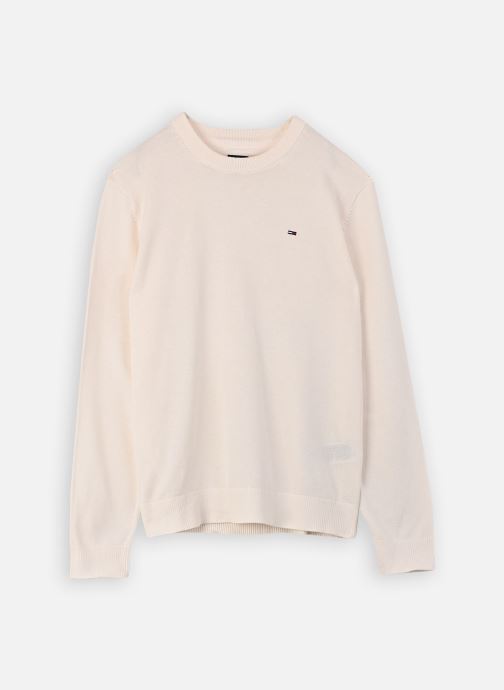 Tommy Jeans Pullover Tjm Slim Ess Light S herren weiß