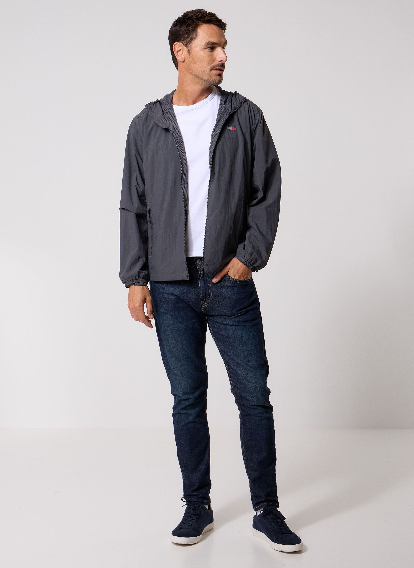 Bomberjacks Tjm Chicago Packable heren grijs Tommy Jeans Bomberjacks Tjm Chicago Packable heren grijs Washed black