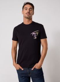 Tee-shirts Tjm Reg City Sign Ss homme noir
