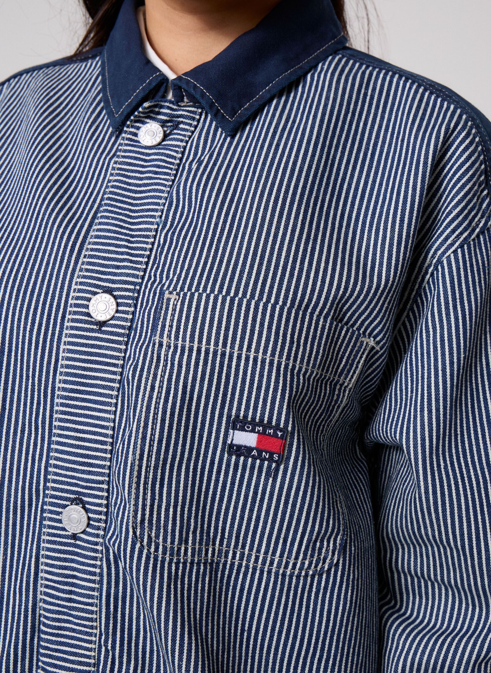 Chemises Shirt Jacket Cj6053 homme bleu Tommy Jeans Chemises Shirt Jacket Cj6053 homme bleu DENIM DARK