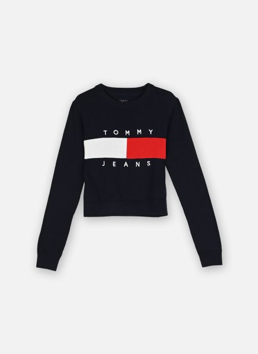 Tommy Jeans Pulls Tjw Flag Crew Neck S femme bleu