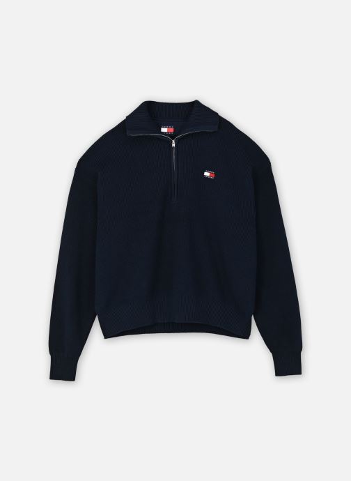 Tommy Jeans Pulls Tjw Quarter Zip Sweat femme bleu