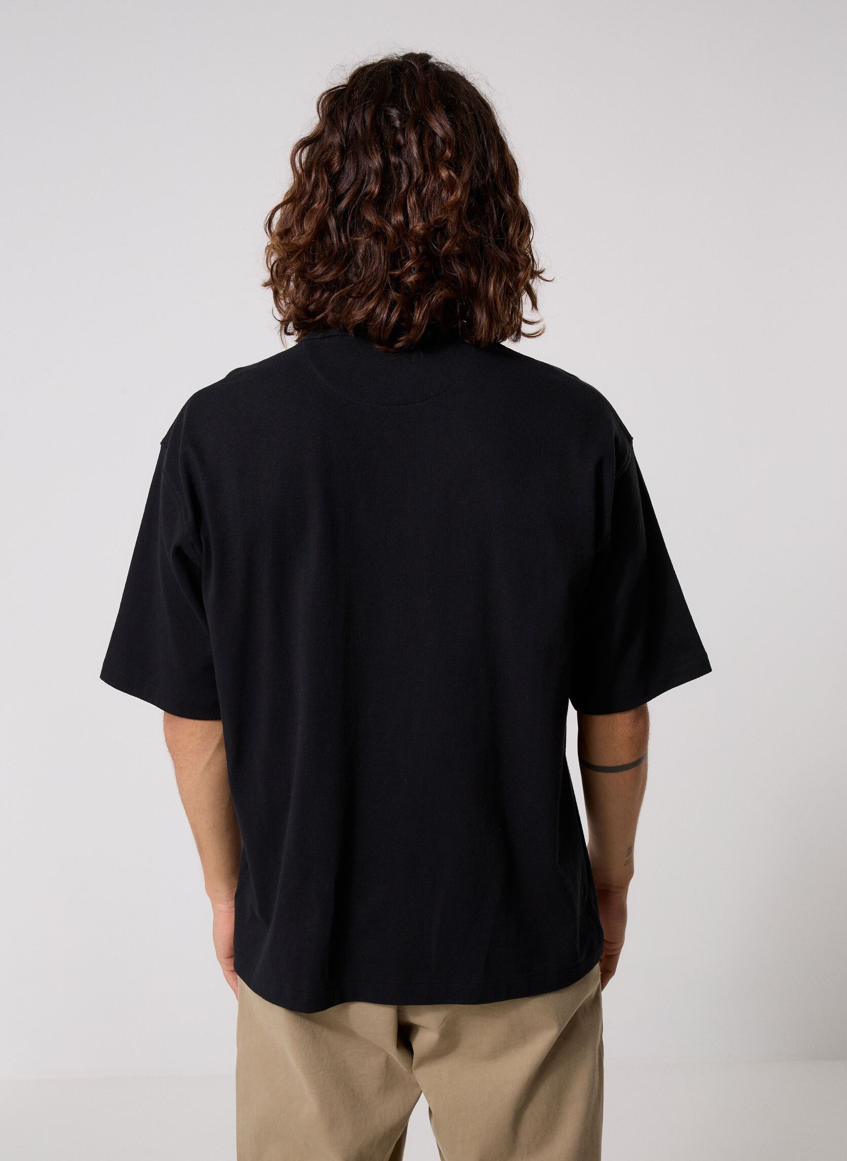 T-Shirts Knit-T-Shirt 710A12979 herren schwarz Polo Ralph Lauren T-Shirts Knit-T-Shirt 710A12979 herren schwarz Polo Black/C1730