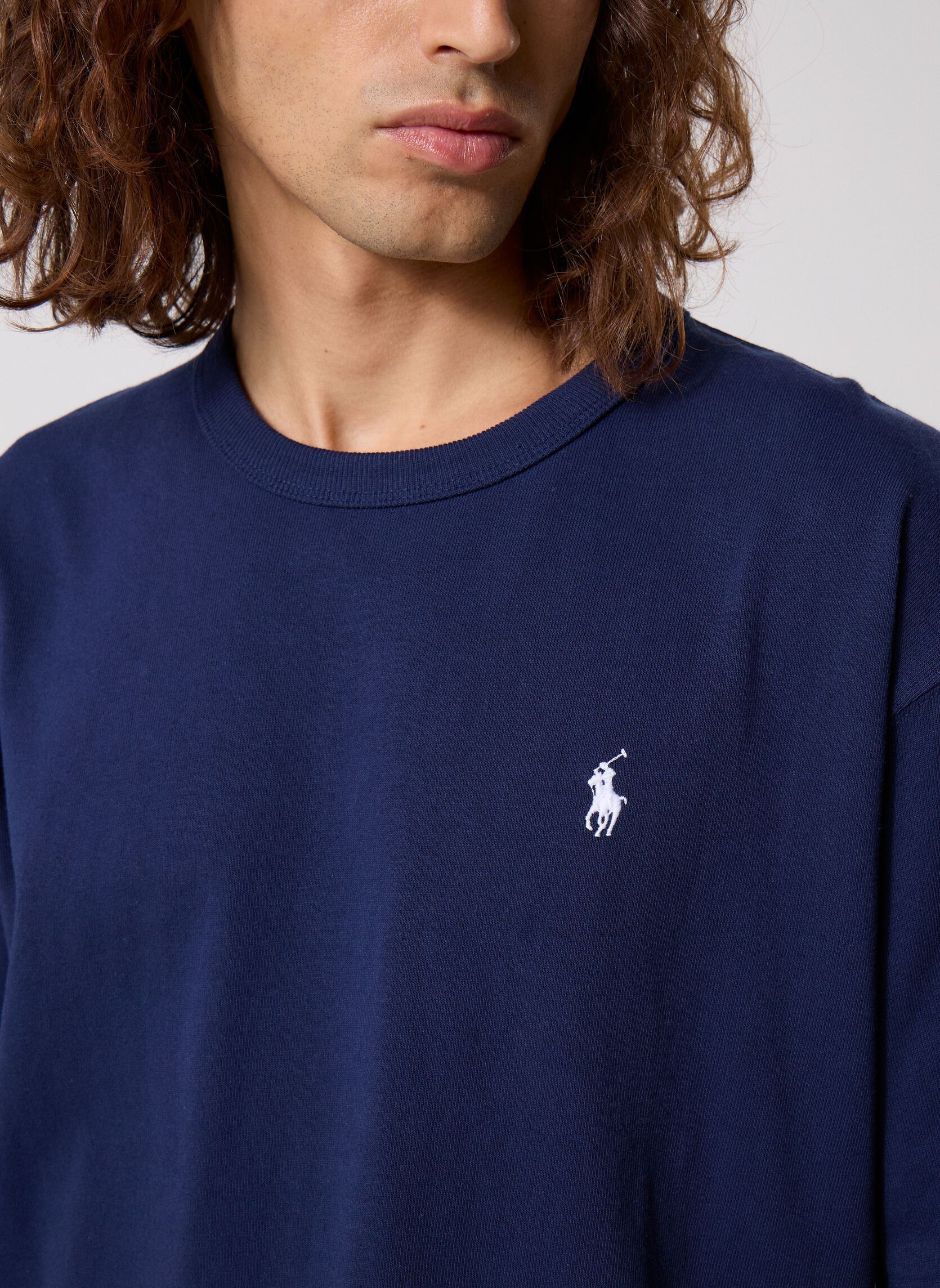 T-shirts Knit-T-Shirt 710A12979 heren blauw Polo Ralph Lauren T-shirts Knit-T-Shirt 710A12979 heren blauw Newport Navy/C1730