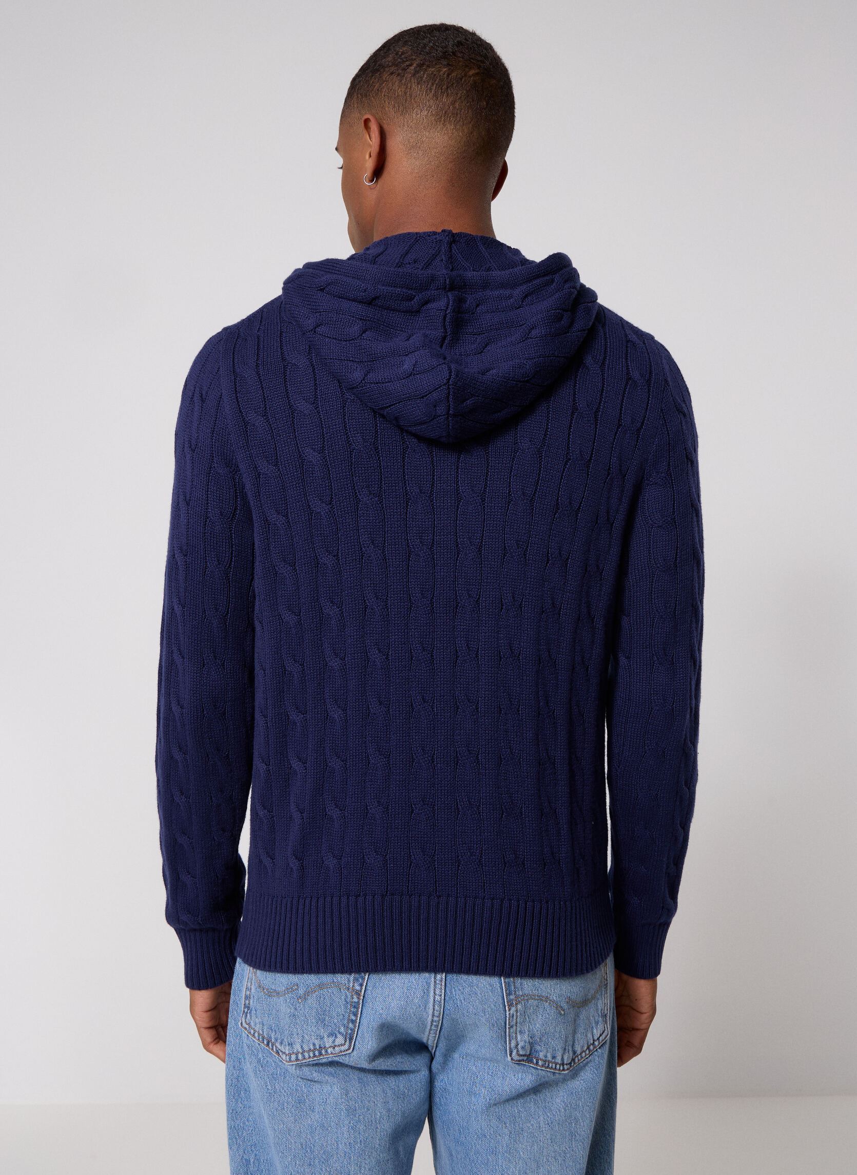 Pulls Sweater-Full Zip 710B18057 homme bleu Polo Ralph Lauren Pulls Sweater-Full Zip 710B18057 homme bleu Bright Navy