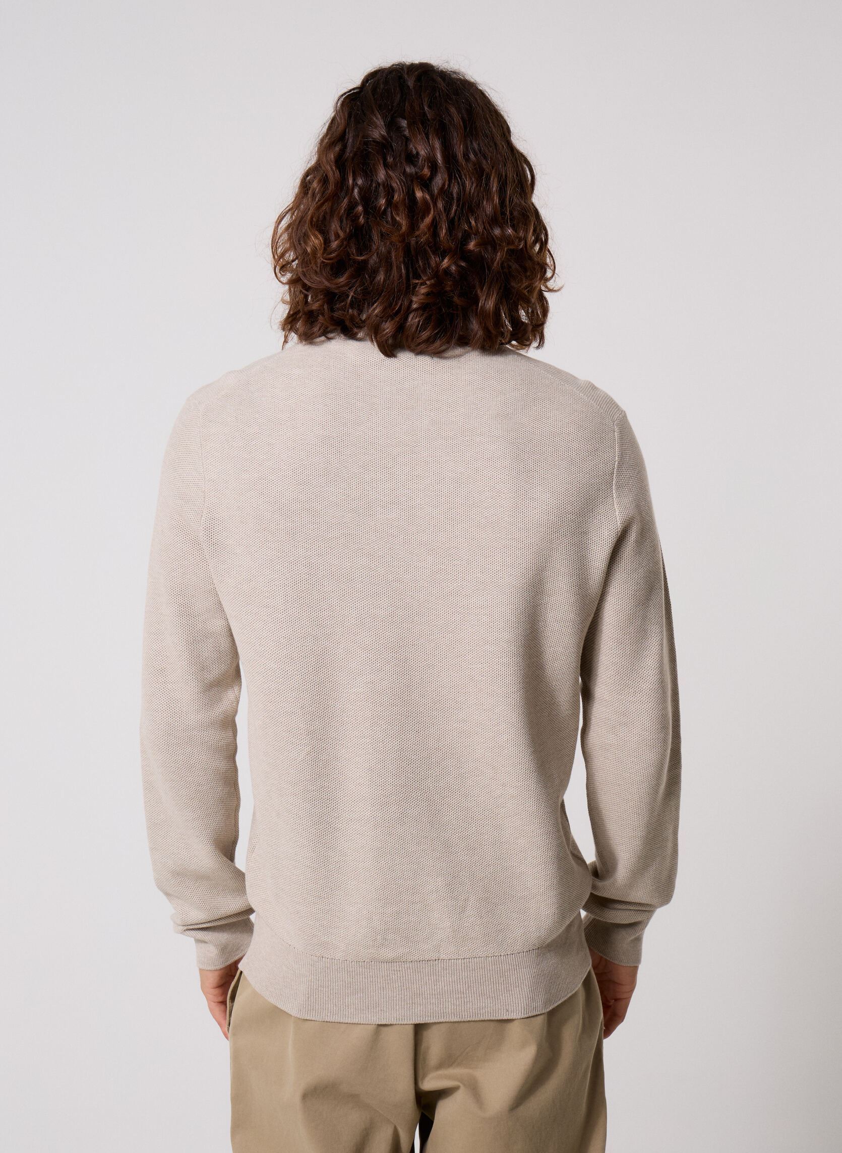Pulls Sweater-Half Zip 710B18060 homme beige Polo Ralph Lauren Pulls Sweater-Half Zip 710B18060 homme beige LIGHT WALNUT BROWN HTHR