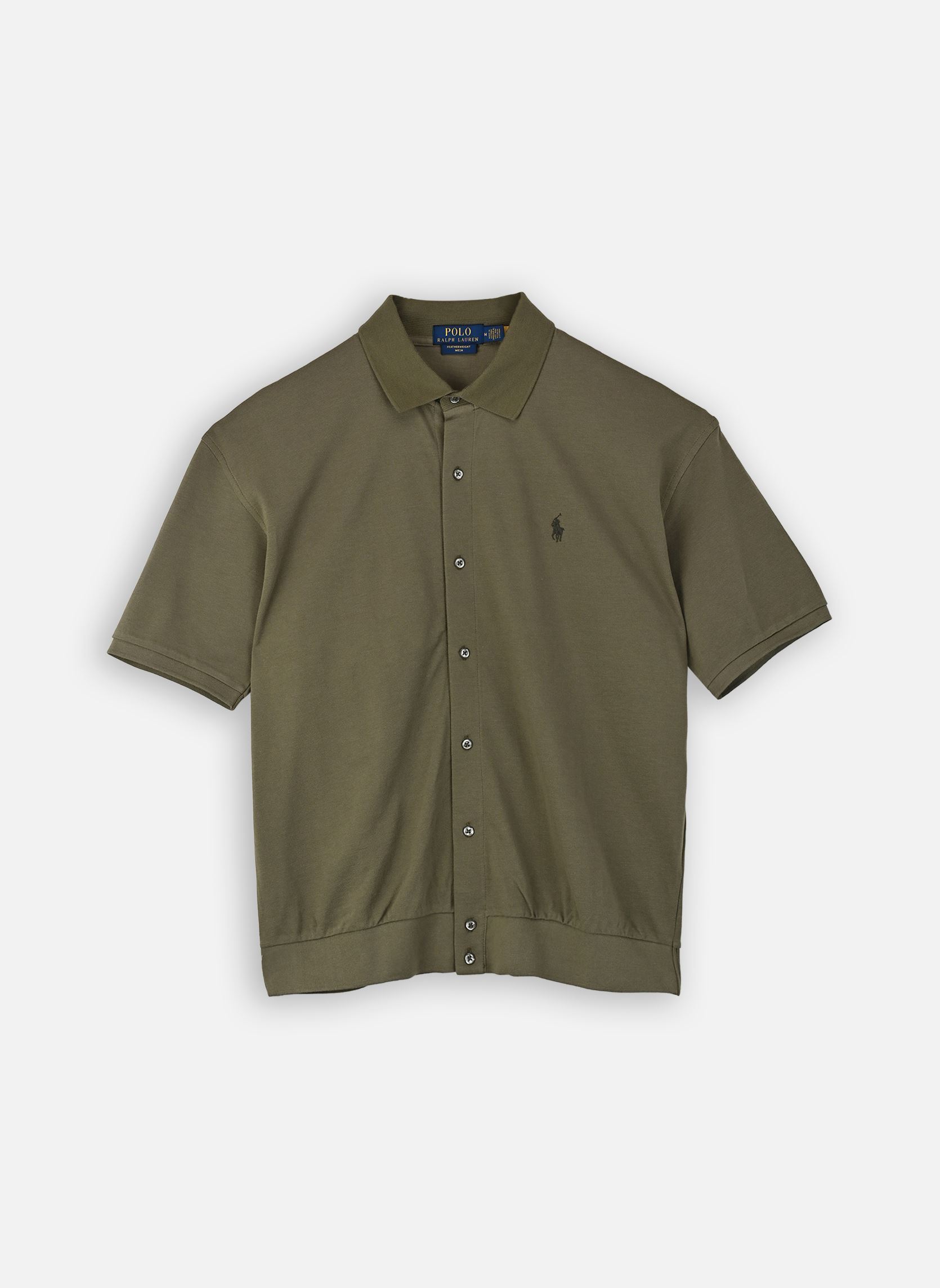 Pulls Knit-Sport Shirt-Shirt 710B18514 homme vert Polo Ralph Lauren Pulls Knit-Sport Shirt-Shirt 710B18514 homme vert Cruise Olive