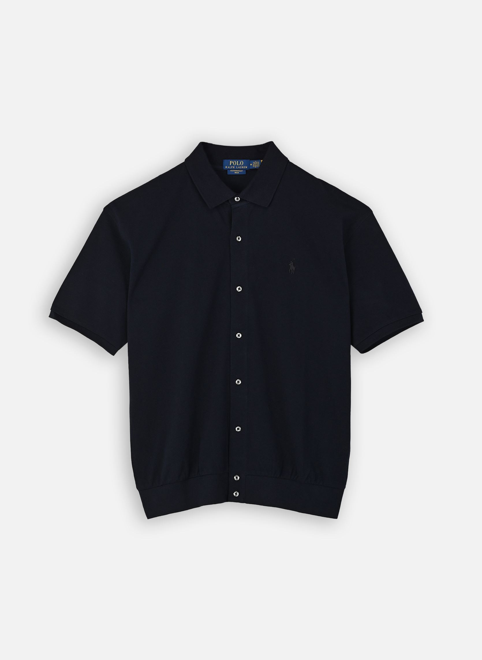 Pulls Knit-Sport Shirt-Shirt 710B18514 homme bleu Polo Ralph Lauren Pulls Knit-Sport Shirt-Shirt 710B18514 homme bleu Aviator navy
