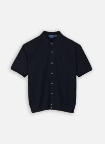 Pulls Knit-Sport Shirt-Shirt 710B18514 homme vert