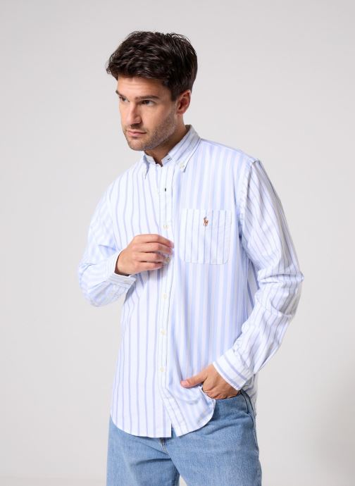 Polo Ralph Lauren Chemises Woven-Sport Shirt-Shirt 710B18628 homme bleu