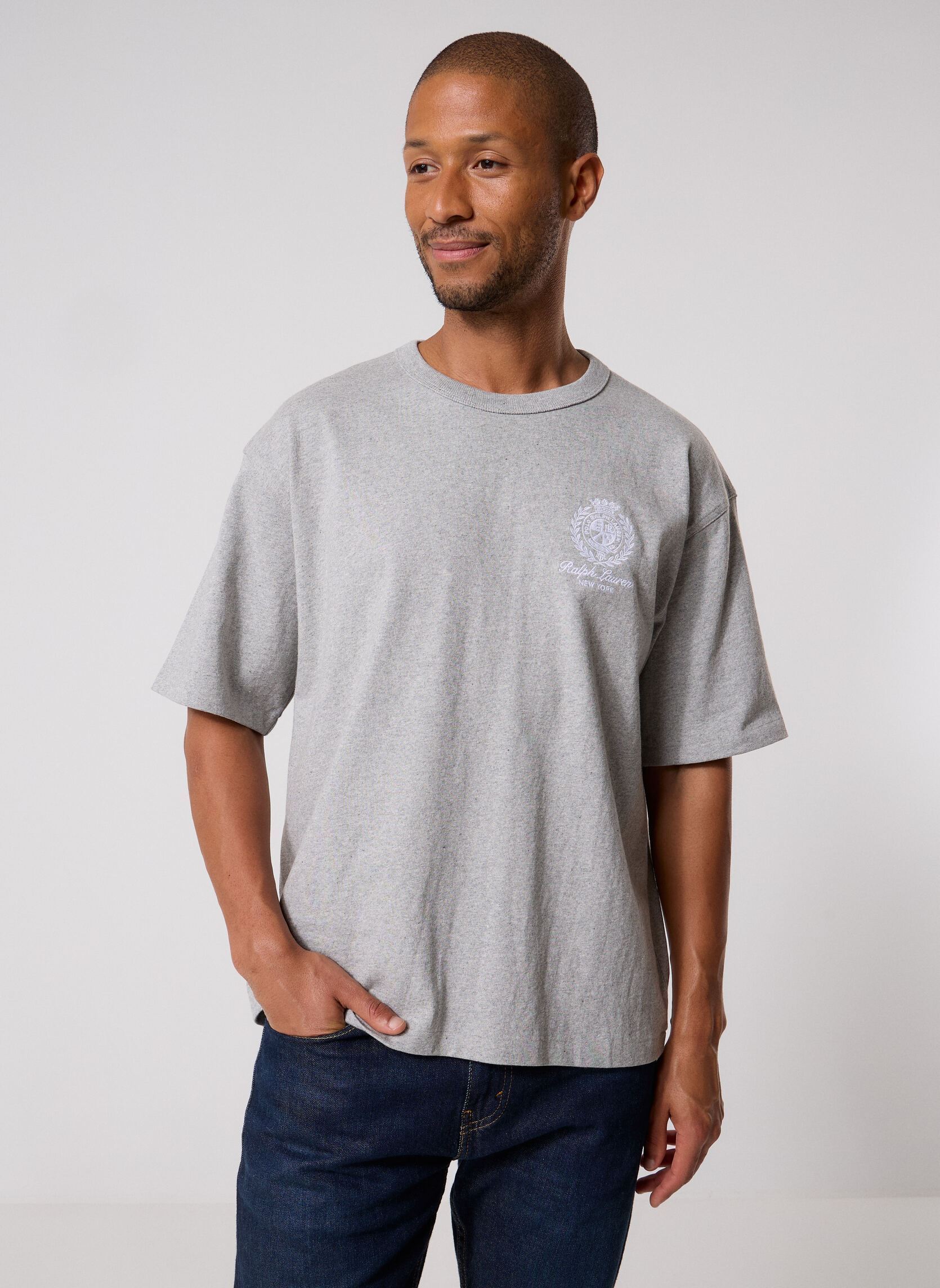 Vêtements Polo Ralph Lauren Knit T Shirt 710B19623 pour Homme