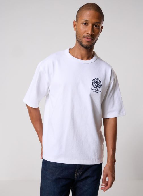 Polo Ralph Lauren Tee-shirts Knit-T-Shirt 710B19623 homme blanc