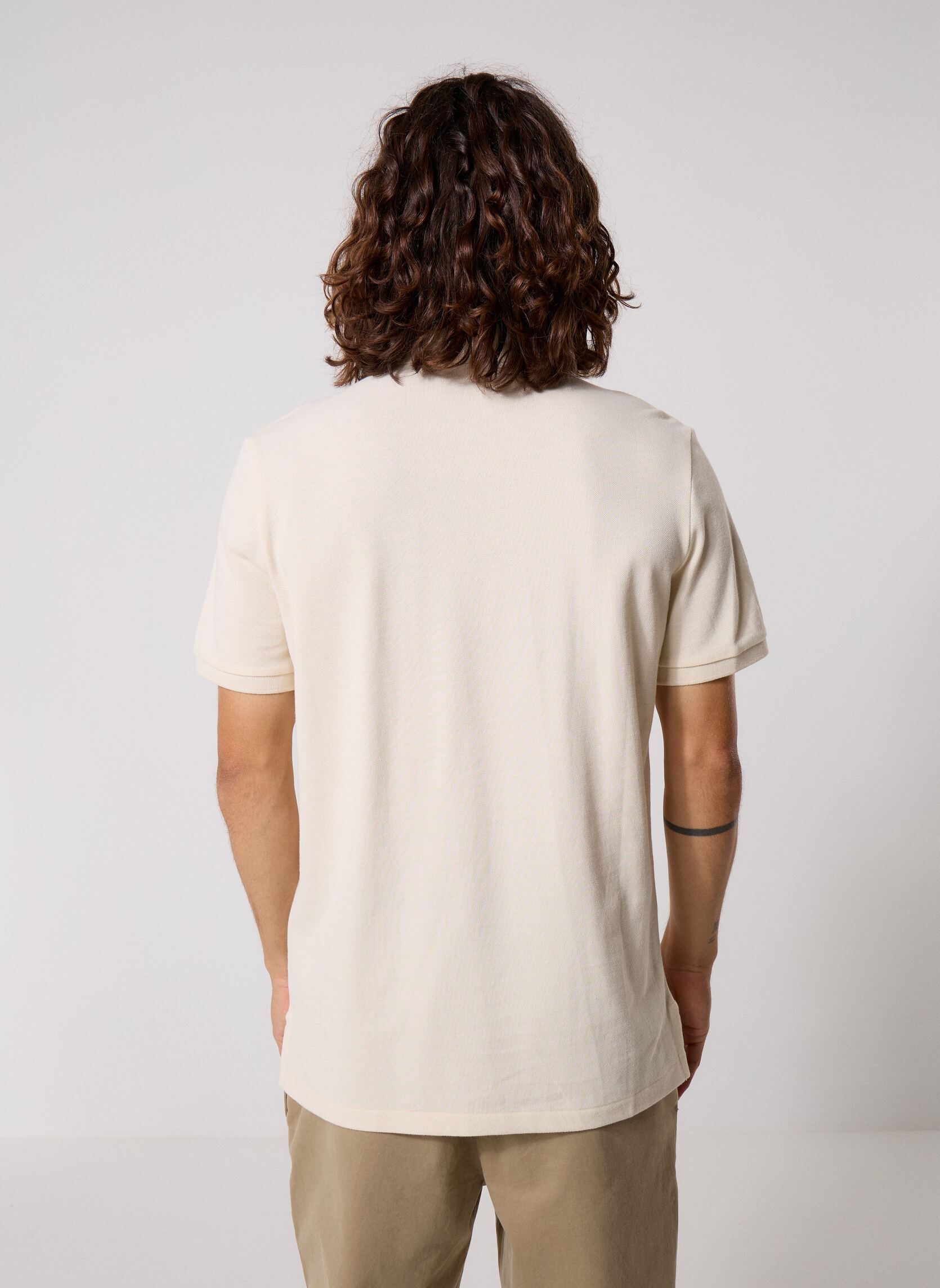 Poloshirts Knit-Polo 710B20009 herren beige Polo Ralph Lauren Poloshirts Knit-Polo 710B20009 herren beige Guide Cream