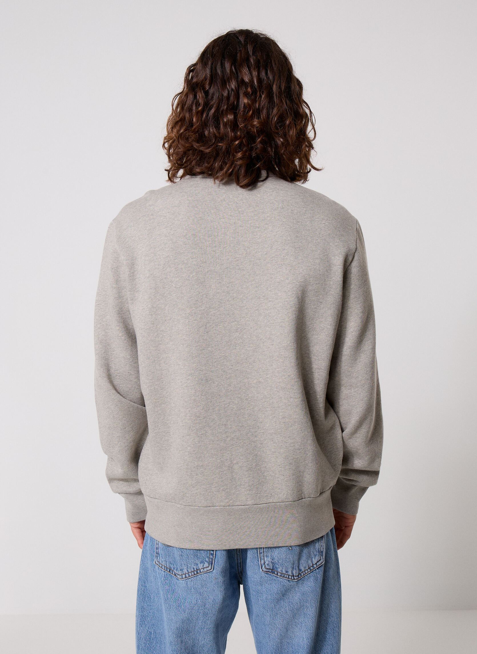 Sweatshirts Sweat RL à logo 710B20223 herren grau Polo Ralph Lauren Sweatshirts Sweat RL à logo 710B20223 herren grau Dark Sport Heather