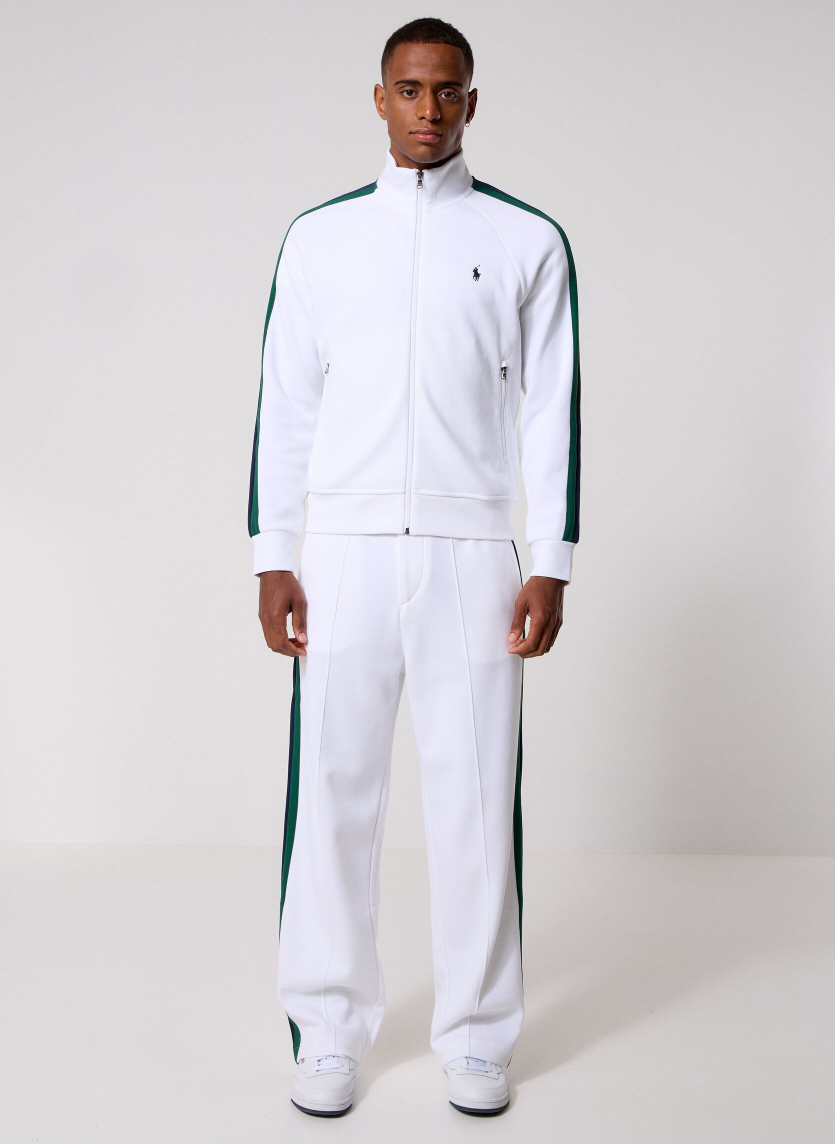 Joggings Pantalon de survêtement droit 710B20428 homme blanc Polo Ralph Lauren Joggings Pantalon de survêtement droit 710B20428 homme blanc White