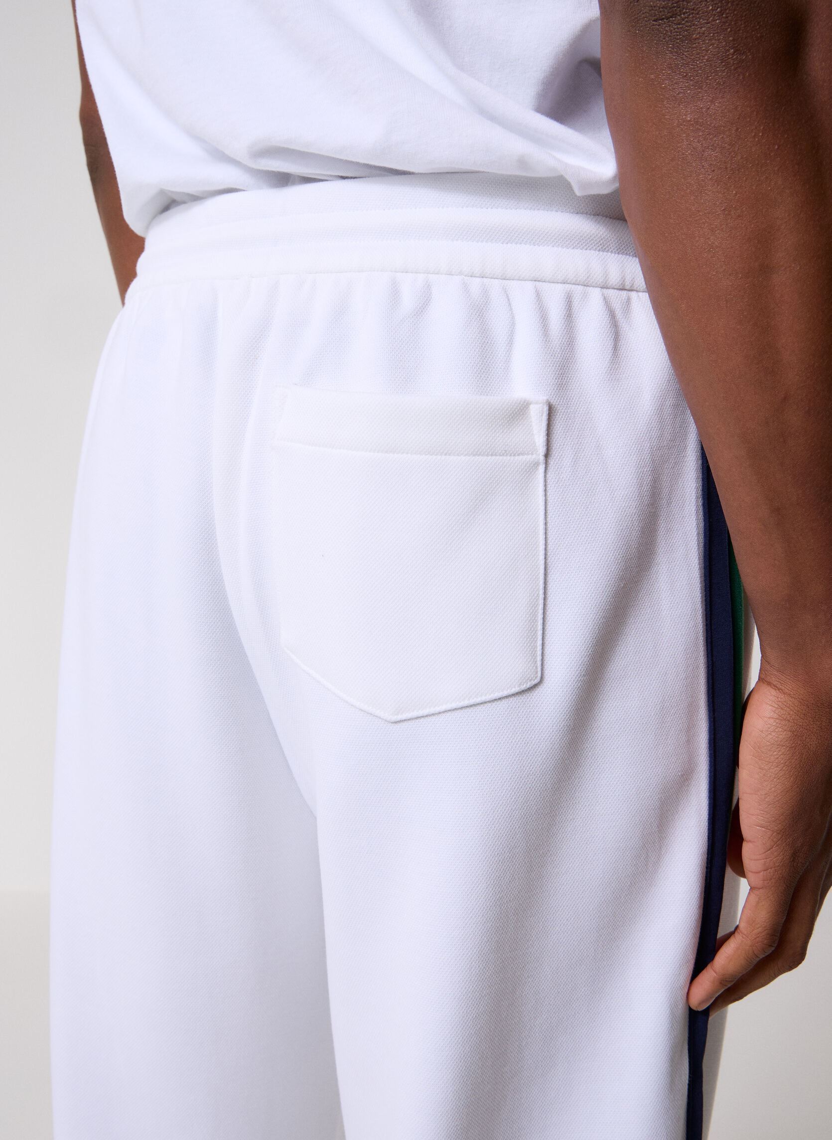 Joggings Pantalon de survêtement droit 710B20428 homme blanc Polo Ralph Lauren Joggings Pantalon de survêtement droit 710B20428 homme blanc White