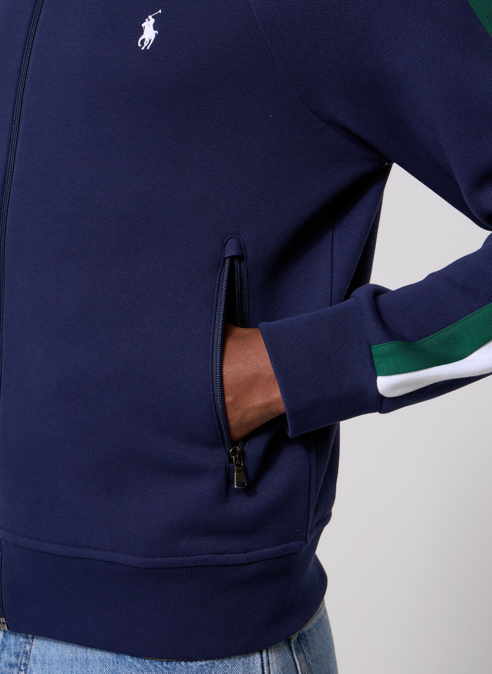 Sweats zippés Knit-Full Zip-Sweatshirt 710B20430 homme bleu Polo Ralph Lauren Sweats zippés Knit-Full Zip-Sweatshirt 710B20430 homme bleu NEWPORT NAVY