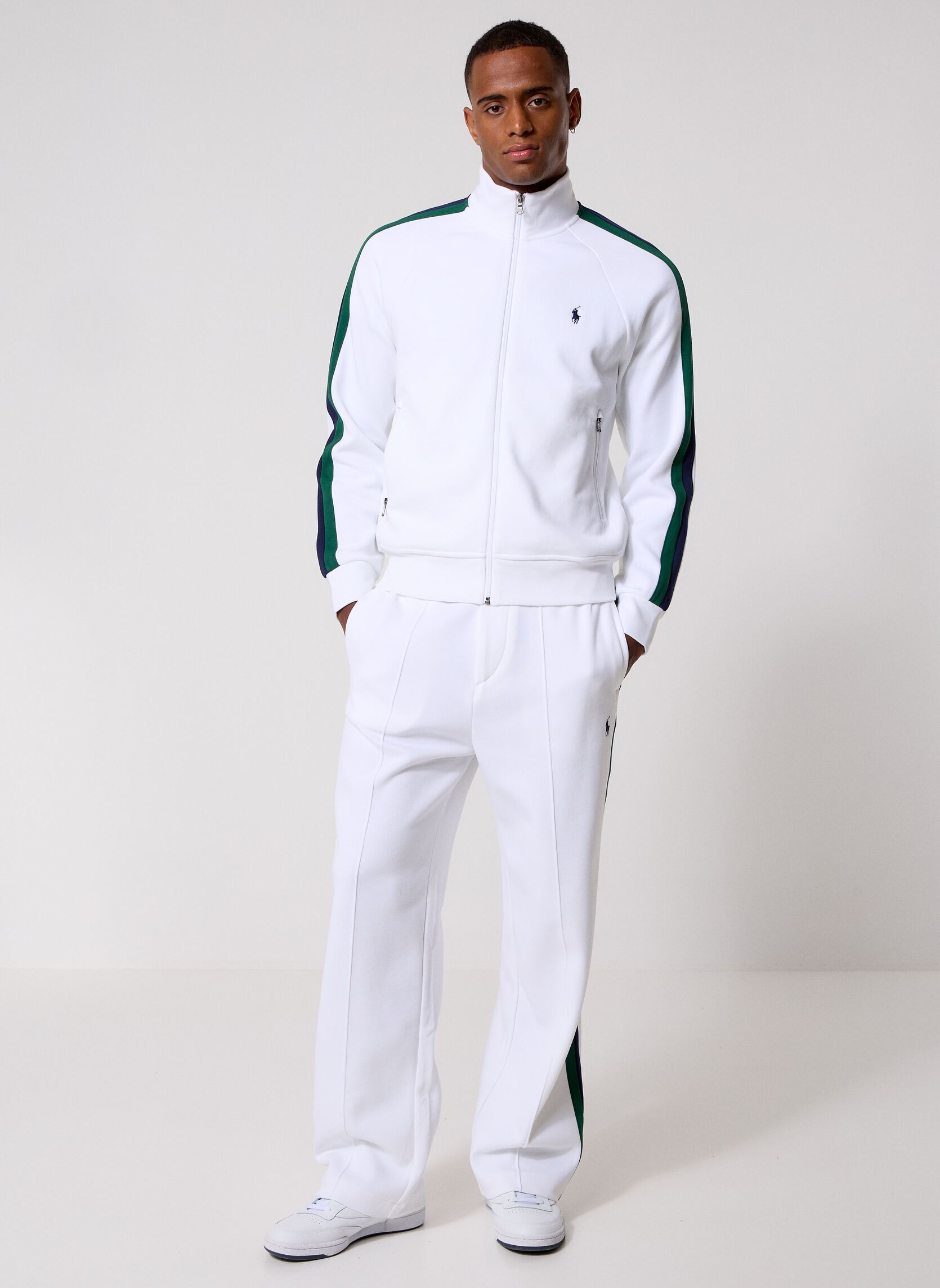 Sweats zippés Knit-Full Zip-Sweatshirt 710B20430 homme blanc Polo Ralph Lauren Sweats zippés Knit-Full Zip-Sweatshirt 710B20430 homme blanc WHITE