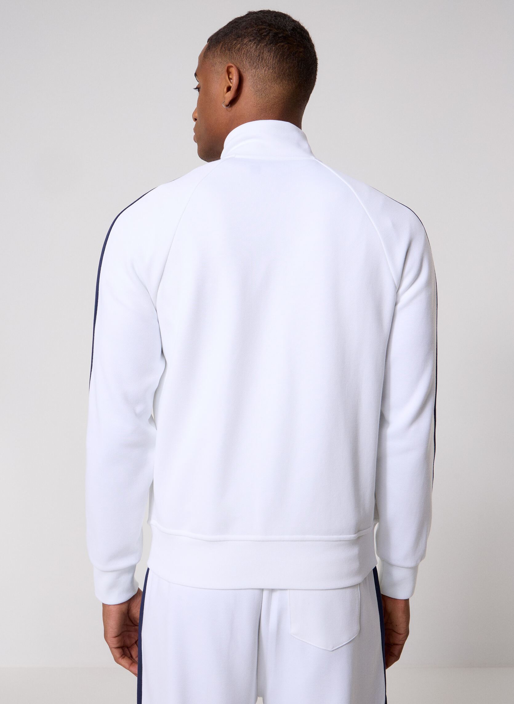 Sweats zippés Knit-Full Zip-Sweatshirt 710B20430 homme blanc Polo Ralph Lauren Sweats zippés Knit-Full Zip-Sweatshirt 710B20430 homme blanc WHITE