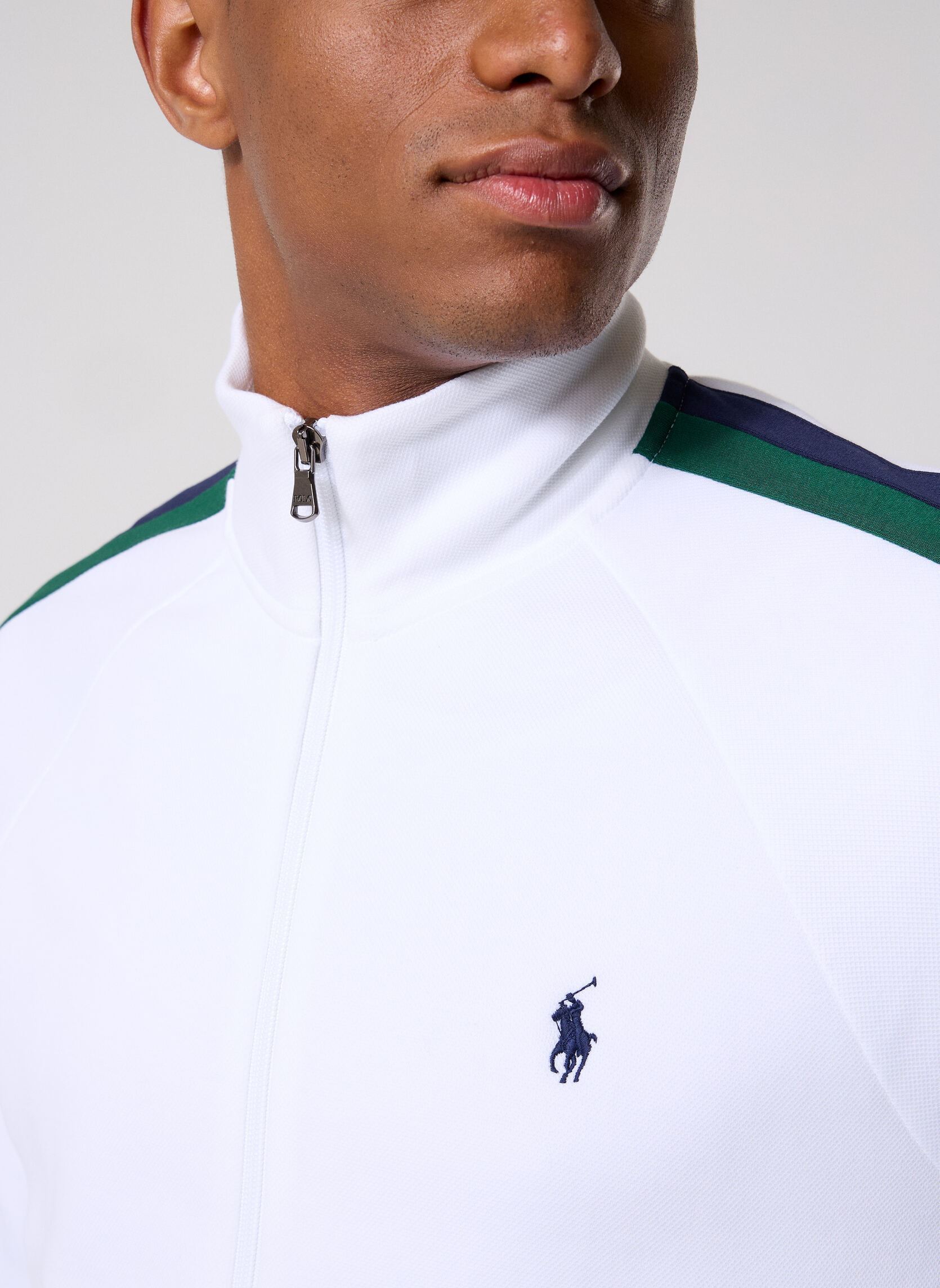 Sweats zippés Knit-Full Zip-Sweatshirt 710B20430 homme blanc Polo Ralph Lauren Sweats zippés Knit-Full Zip-Sweatshirt 710B20430 homme blanc WHITE