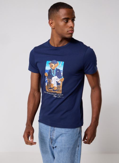 Polo Ralph Lauren T-shirts T-shirt Polo Bear 710B21926 heren blauw
